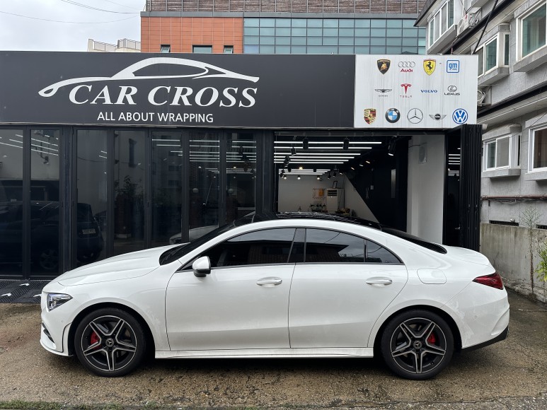벤츠 CLA 크롬죽이기 자동차랩핑 정석 / 광명, 안양, 시흥