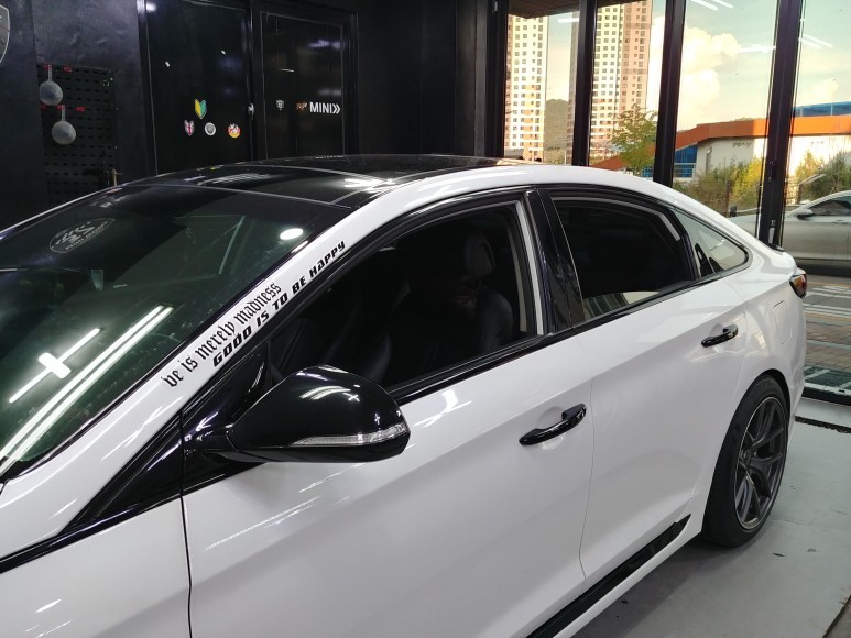 LF 소나타 페이스리프트가 별건가? 크롬죽이기! / 광명, 안양, 시흥