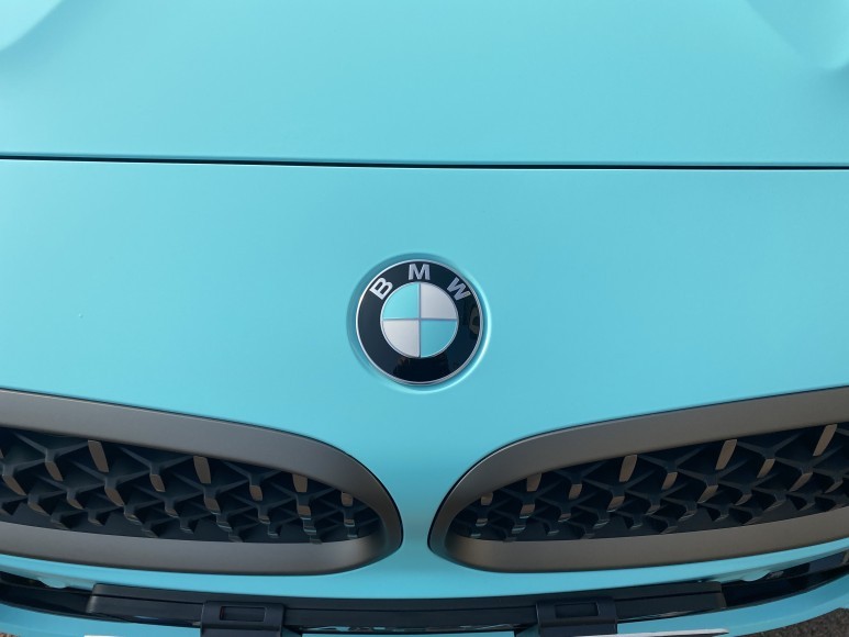 BMW Z4 사틴 키 웨스트 전체랩핑 민트의 매력에 풍덩? / 광명, 안양, 시흥