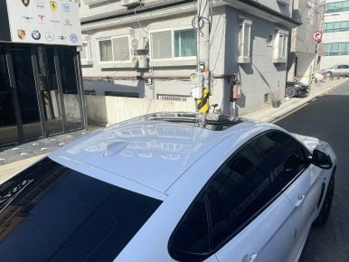 블랙PPF 루프스킨 광빨+보호UP BMW X6 시공