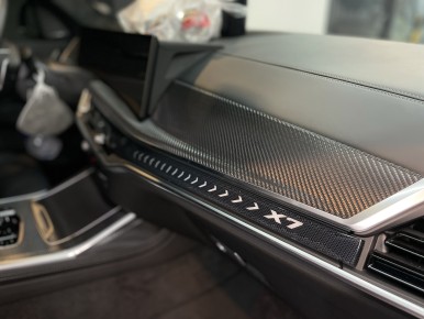 BMW X7 40I lci 카본블랙 실내랩핑 완성도는? / 광명, 안양, 시흥