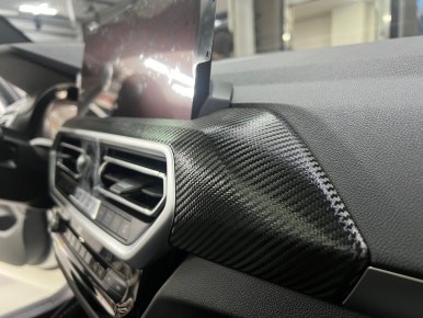 BMW X3 세련된 디자인을 원한다면? 카본블랙 랩핑이 진리!