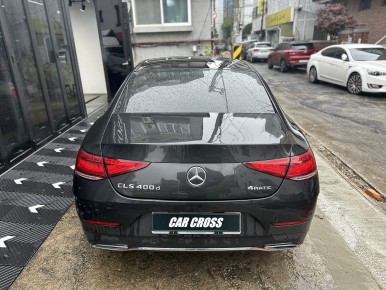 벤츠 CLS 전체 무광 PPF에 화이트펄을 입히다! / 광명, 안양, 시흥