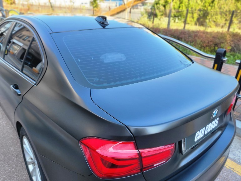 BMW 320D 사틴블랙 전체랩핑 변화의 탁월한 선택! / 광명, 안양, 시흥