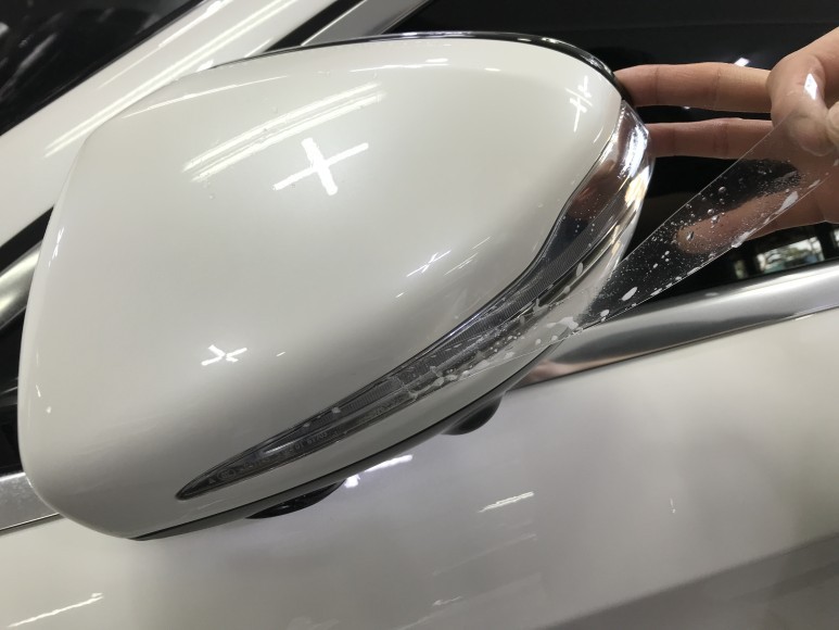 벤츠 S350 PPF 시공해야 차량을 지킬 수 있습니다.