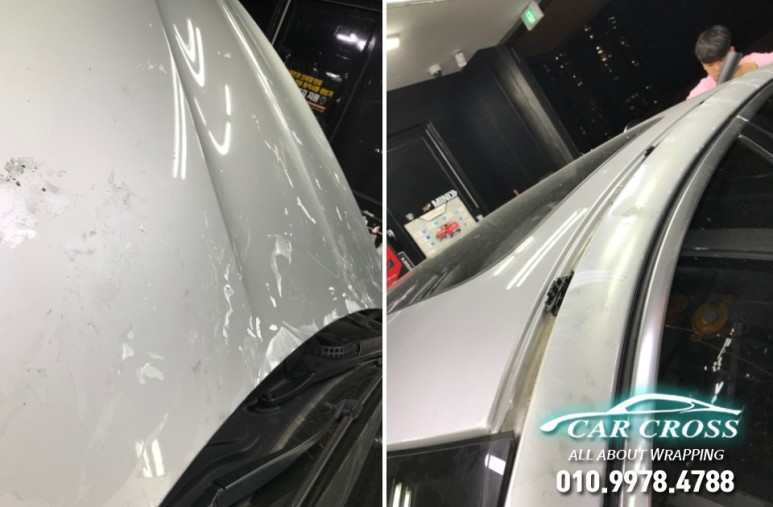 자동차랩핑 피해사례, 잘못하면 이렇게 피해를 볼 수 있습니다! / 광명, 안양, 시흥