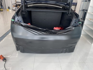 BMW 730d 전체랩핑 사틴블랙 반무광 바디 환상적 / 광명, 안양, 시흥