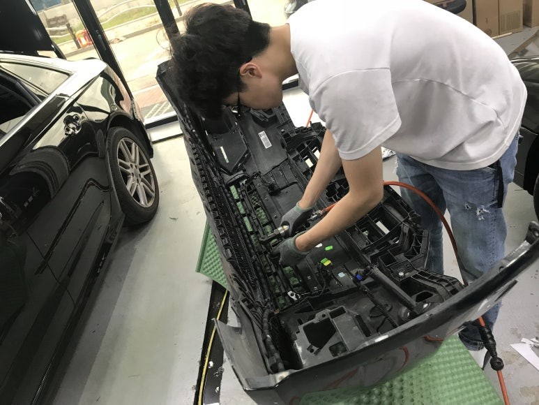 아우디A6 전체랩핑제거 돌아온 블랙! / 경기 광명
