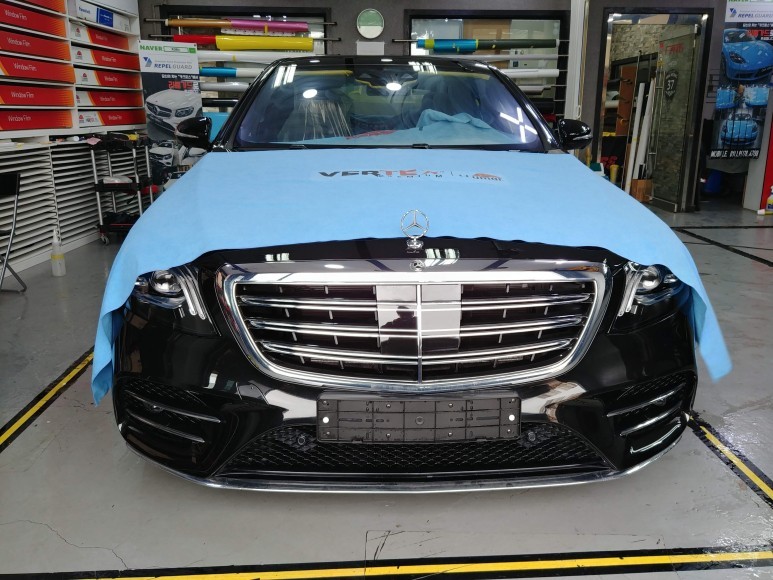 탁송 후 전체PPF 루마버텍스 시공까지 원스톱, 벤츠 S350d 4매틱! / 광명, 안양, 시흥