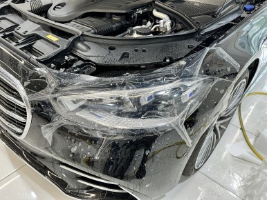 벤츠 S500 전체PPF 시공으로 확실하게 보호를! / 광명, 안양, 시흥