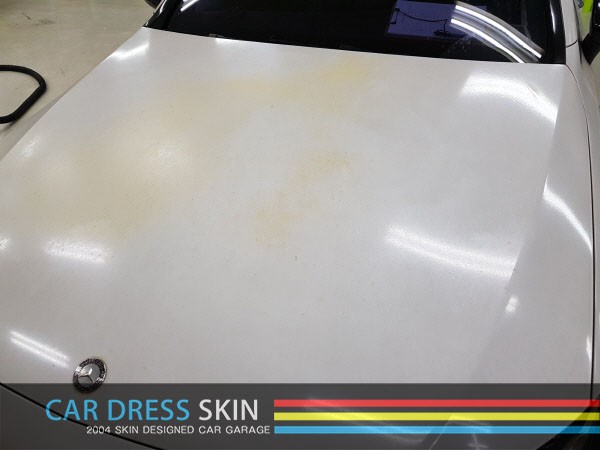 자동차랩핑 수명은? 시간이 지나 노후된 랩핑 같은 색으로 다시 랩핑하기◀