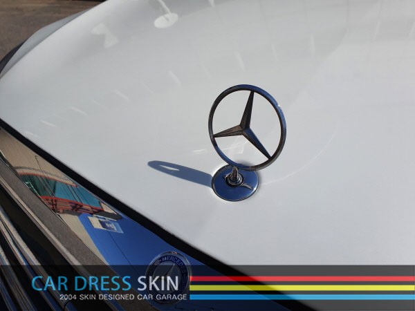 에이버리(Avery) 화이트펄 진주색 느낌의 고급스러운 화이트 벤츠 S클래스 전체래핑 / 인천 서구