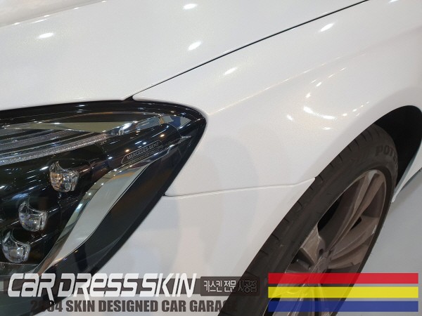 3M랩핑 화이트골드스파클 벤츠 S클래스 전체랩핑 / 인천 서구