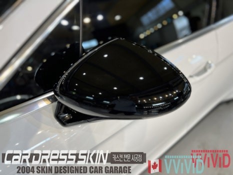 고광택화이트랩핑 '포르쉐파나메라GTS' 정품 랩핑지 'VViViD' 카드레스스킨 인천 자동차랩핑 / 인천 서구 가좌동
