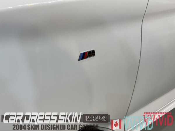 인천 BMW 랩핑 G30 5시리즈 화이트 전체랩핑 / 인천 서구 가좌동