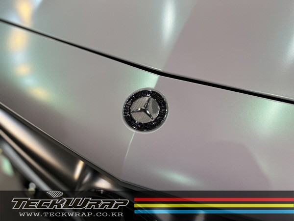 벤츠 S63AMG 오로라화이트(핑크카멜레온) 인천 벤츠랩핑 / 인천 서구