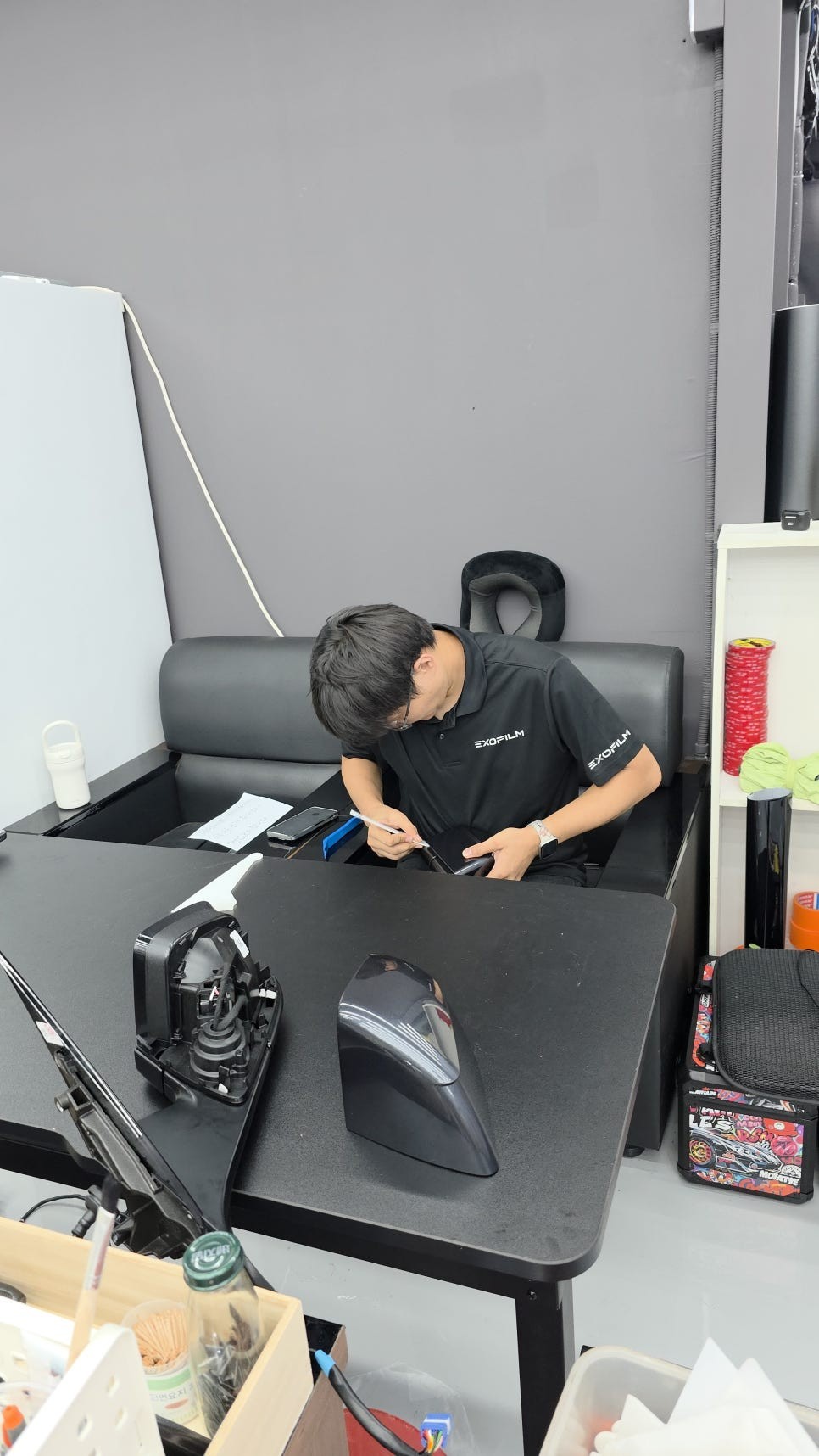 전체랩핑후 인천자동차사고/사고후 재 전체랩핑 / 인천 서구 가좌동