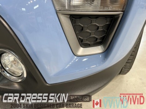 인천랩핑 고광택 '차이나블루'랩핑 지프 레니게이드 전체랩핑 / 인천 서구 가좌동