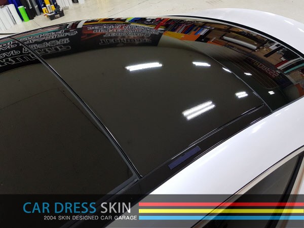 자동차랩핑 수명은? 시간이 지나 노후된 랩핑 같은 색으로 다시 랩핑하기◀