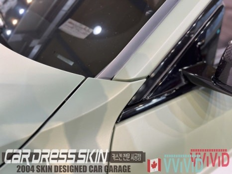 BMW G22 '420i 컨버터블' 무광밀리터리그린 택랩(TECKWRAP) 인천카드레스스킨 래핑 / 인천 서구