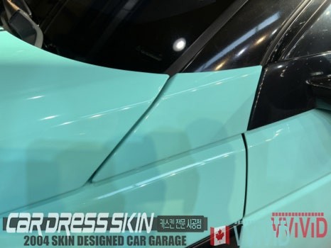 디스커버리 스포츠 '민트색랩핑' 랩핑만하는 전문점 / 인천 서구 가좌동