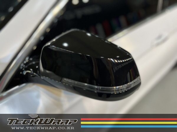 BMW F10 5시리즈 순정 화이트에서 무광화이트로 랩핑 (Feat.색상비교) / 인천 서구