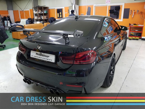 인천 / BMW M4 튜닝 무광레드크롬 인천래핑 (택랩) / 인천 서구 / 서구.계양.부평