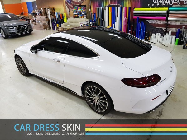 자동차랩핑 수명은? 시간이 지나 노후된 랩핑 같은 색으로 다시 랩핑하기◀