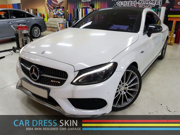 자동차랩핑 수명은? 시간이 지나 노후된 랩핑 같은 색으로 다시 랩핑하기◀