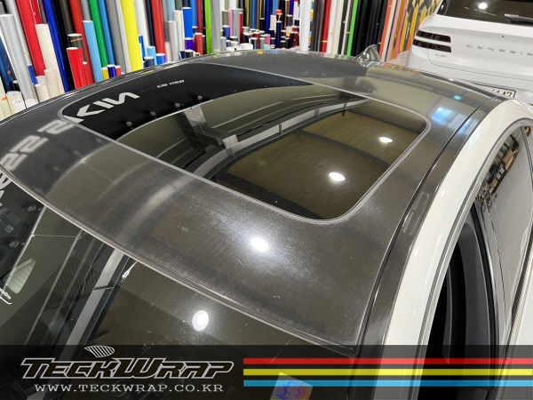 BMW F10 5시리즈 순정 화이트에서 무광화이트로 랩핑 (Feat.색상비교) / 인천 서구