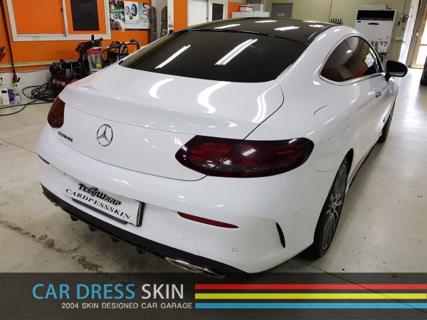 자동차랩핑 수명은? 시간이 지나 노후된 랩핑 같은 색으로 다시 랩핑하기◀