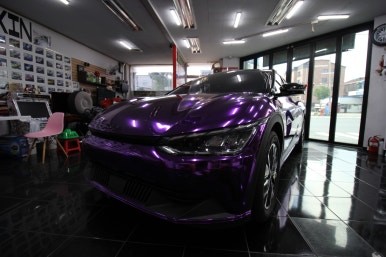 EV6 대전 튜닝 택시 전체 랩핑 / 대전 중구 산성동