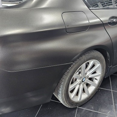 BMW 5시리즈 528i 사고 수리 랩핑 더스트 골드 대전 카드레스스킨 / 대전 중구 산성동