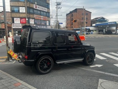 벤츠 G바겐 g63 amg 전면부 PPF 생활보호필름 시공