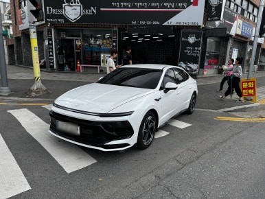 쏘나타 디엣지 크롬죽이기 대전 카드레스스킨 / 대전 중구