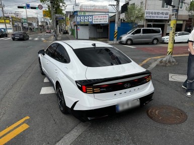 쏘나타 디엣지 크롬죽이기 대전 카드레스스킨 / 대전 중구