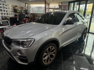 BMW F26 X4 강렬한 레드 랩핑으로 스포츠성이 짙어지다. [전체랩핑, 루프스킨, 포인트 랩핑] 대전 카드레스스킨 / 대전 중구 산성동