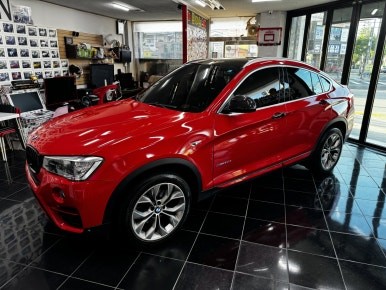 BMW F26 X4 강렬한 레드 랩핑으로 스포츠성이 짙어지다. [전체랩핑, 루프스킨, 포인트 랩핑] 대전 카드레스스킨 / 대전 중구 산성동