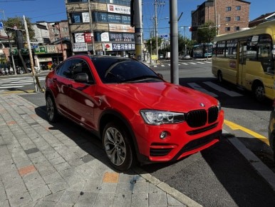 BMW F26 X4 강렬한 레드 랩핑으로 스포츠성이 짙어지다. [전체랩핑, 루프스킨, 포인트 랩핑] 대전 카드레스스킨 / 대전 중구 산성동