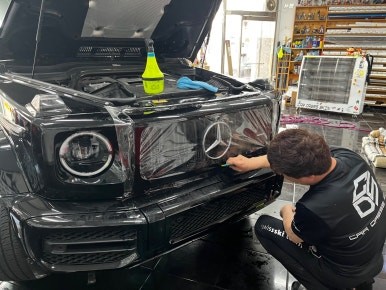 벤츠 G바겐 g63 amg 전면부 PPF 생활보호필름 시공