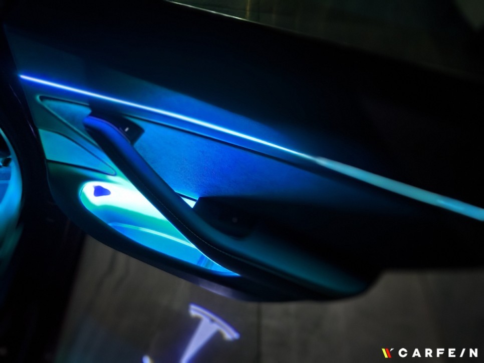 부산 엠비언트 튜닝 테슬라 모델3 카페인W 부산수영점 작업기 / 대구시 수성구