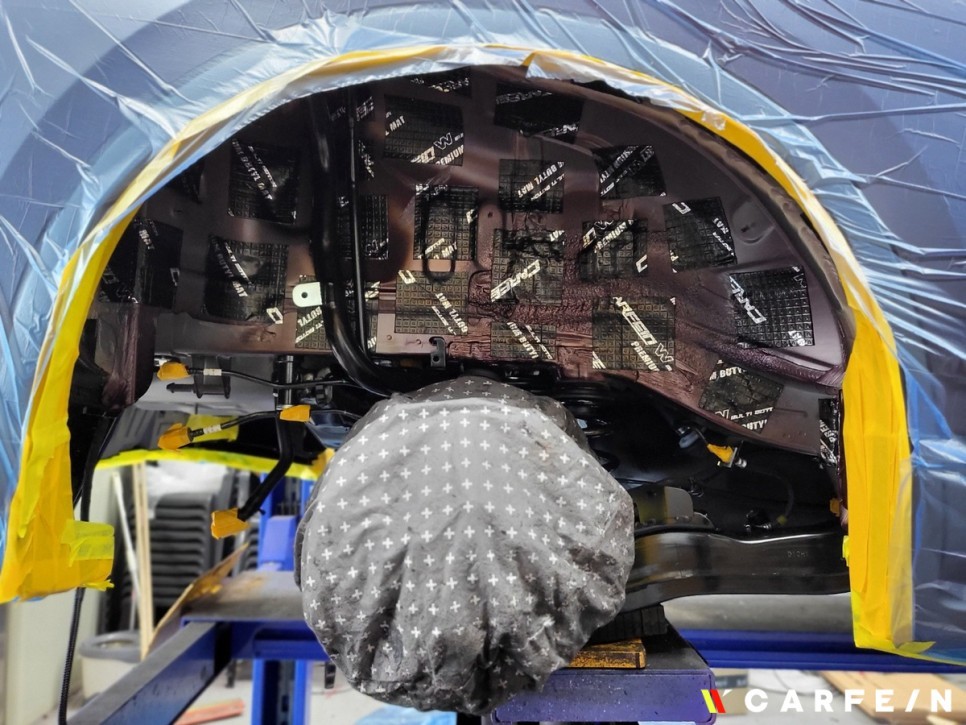 르노삼성 QM6 신차패키지 썬팅 휀다방음 하부방음 카페인더블유 선택한 이유 / 대구시 수성구