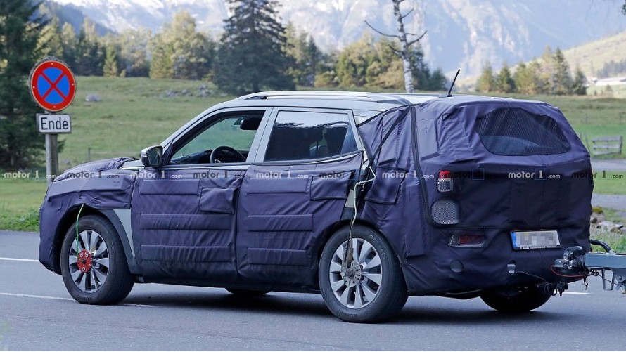 코란도C 후속(쌍용C300) 총정리 + 위장막사진 / 대구시 수성구