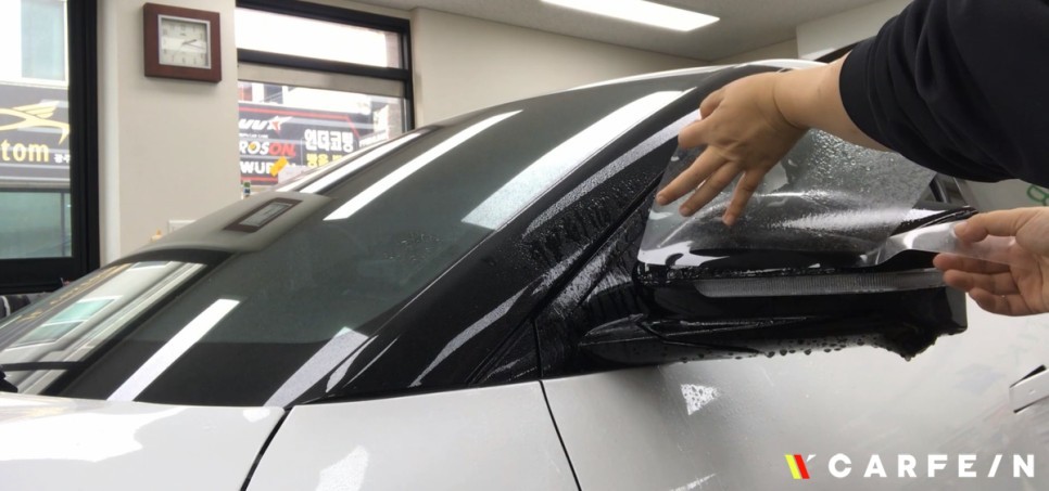 광주PPF 실내PPF EV6전기차 사이드미러까지 맞춤 시공 진행! / 대구시 수성구