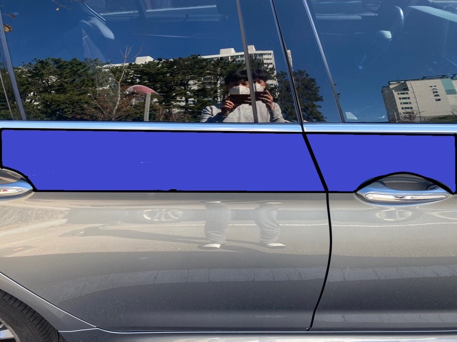 [온산PPF] 낙진방어 사이드Pack BMW 520d