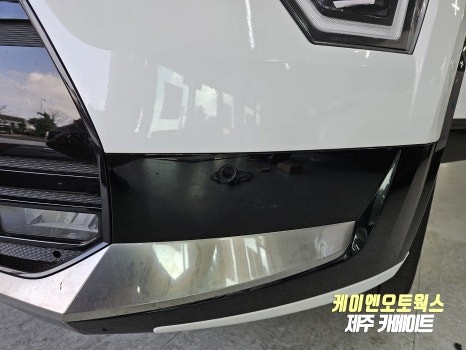 제주 니로 SG2 하이브리드 순정 전방센서 전면 주차 거리 경고 장치 장착 / 제주시 오라삼동