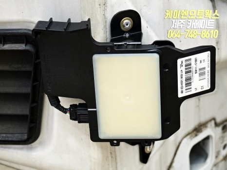제주 LF소나타 후측방경보시스템 BSD 측후방센서 순정 튜닝/ 안전감지기 장착 / 제주시 오라삼동