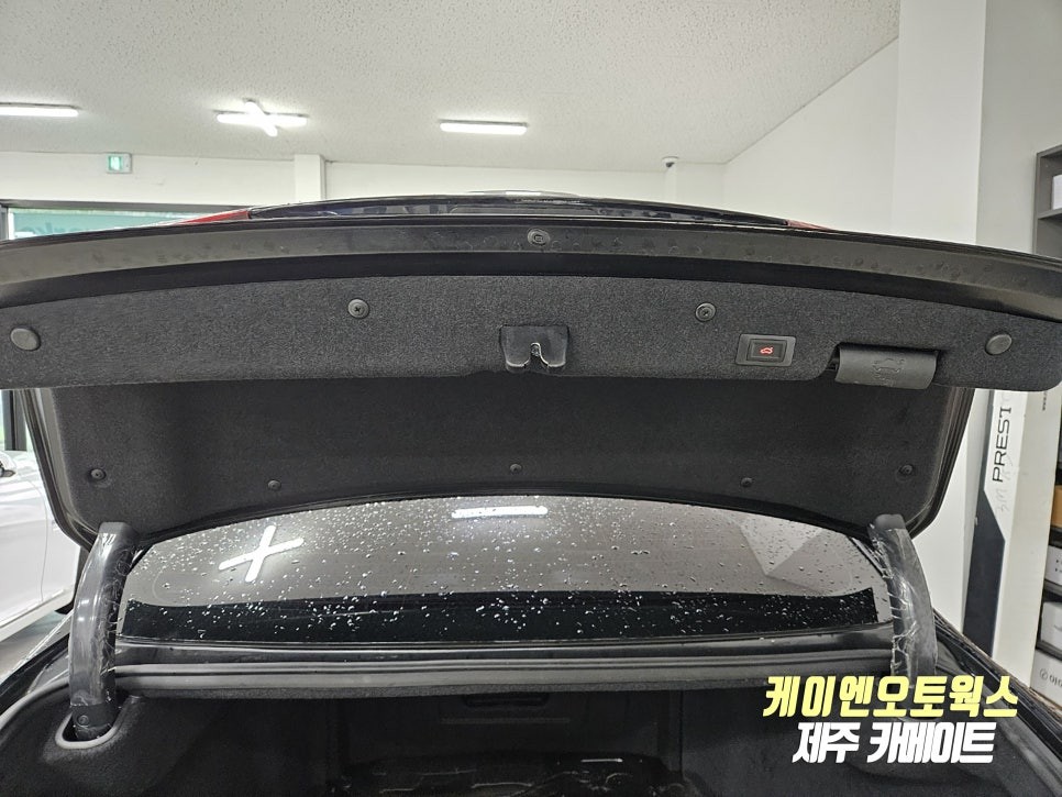 제주 아슬란 티오티라인 파워트렁크, 조수석 워크인 스위치 설치 작업 / 제주시 오라삼동