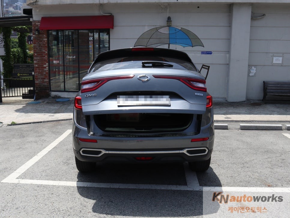 제주 QM6 전동트렁크 (스마트 테일게이트) 인스톨 작업 / 제주시 오라삼동