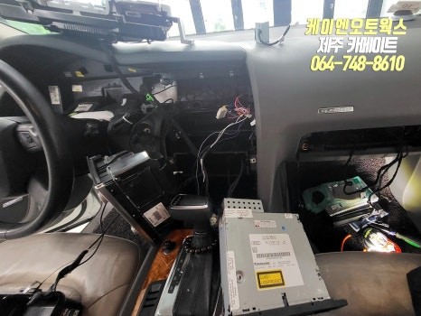 제주 아우디 Q7 고장난 안드로이드 올인원 교체 설치 및 어라운드뷰 연동 작업 / 제주시 오라삼동